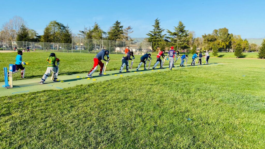 VK Cricket Academy group cricket training-13